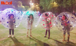 human sized plastic bubble for zorbing